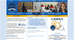 Desktop Screenshot of lasfaa.org